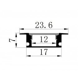 ΣΕΤ ΠΡΟΦΙΛ ΧΩΝΕΥΤΟ ΜΑΥΡΟ ΜΕ ΚΑΛΥΜΜΑ ΜΑΥΡΟ (2Μ) - CUBALUX