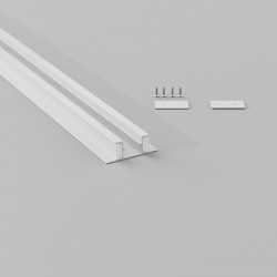 ΣΕΤ ΠΡΟΦΙΛ ΔΙΠΛΗΣ ΕΚΠΟΜΠΗΣ ΛΕΥΚΟ ΜΕ ΚΑΛΥΜΜΑ OPAL (2Μ) - CUBALUX