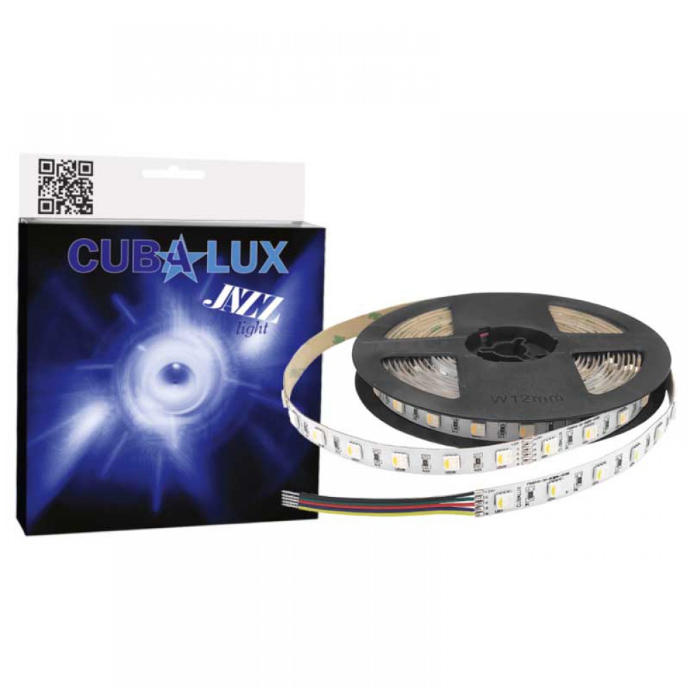 Ταινία Led SMD5050 Αυτοκόλλητη Jazz IP20 19,2 Watt RGBW 5 μέτρα CUBALUX