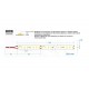 Ταινία Led JAZZ 12 Watt/m 24V CRI90 IP65 ΓΙΑ ΦΩΤΙΣΜΟ ΚΡΕΑΤΩΝ - 5 μέτρα - CUBALUX