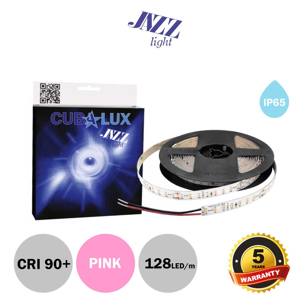 Ταινία Led JAZZ 12 Watt/m 24V CRI90 IP65 ΓΙΑ ΦΩΤΙΣΜΟ ΚΡΕΑΤΩΝ - 5 μέτρα - CUBALUX
