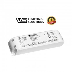 Τροφοδοτικό LED Vossloh Schwabe 30 Watt 24VDC IP20 - Cubalux