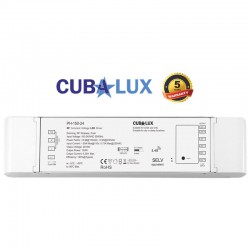 Dimmable RF, 0/1-10V, Push button Τροφοδοτικό LED Cubalux 150 Watt 24VDC IP20