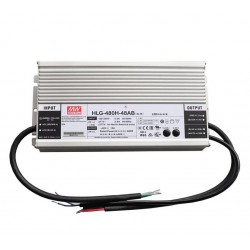 Dimmable 0/1-10V Τροφοδοτικό LED Meanwell 480 Watt 48VDC IP65