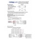 Controller Simlicity Πολλαπλών λειτουργιών 4x5A DIM / RGB / RGBW / CCT - Cubalux