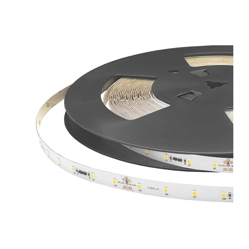 Ταινία Led JAZZ 24V IC 6 Watt IP20 SAMSUNG Chip Θερμό 2700K - 15 μέτρα - CUBALUX
