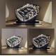 Custom LED Φωτιστικό γραφείου Γήπεδο Λεωφόρου - Χειροποίητο Φωτιστικό Από Ξύλο 27×6×20 cm
