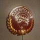 Custom LED Φωτιστικό τοίχου 100 Χρόνια Ολυμπιακός - Χειροποίητο Φωτιστικό Από Ξύλο 50×50×5cm
