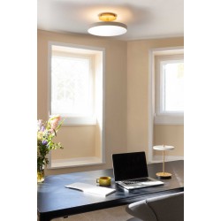 Φωτιστικό Οροφής LED Asteria Up Medium Pearl White 17W Φ43cm Dimmable by UMAGE