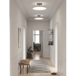 Φωτιστικό Οροφής LED Asteria Up Pearl White 37W Φ60cm Dimmable by UMAGE
