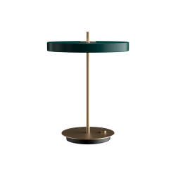 LED Πορτατίφ Asteria Table Forest Green 13W Φ31cm Dimmable by UMAGE