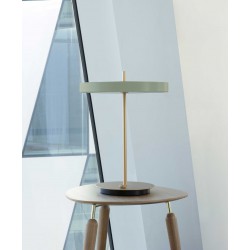 LED Πορτατίφ Asteria Table Νuance Olive 13W Φ31cm Dimmable by UMAGE