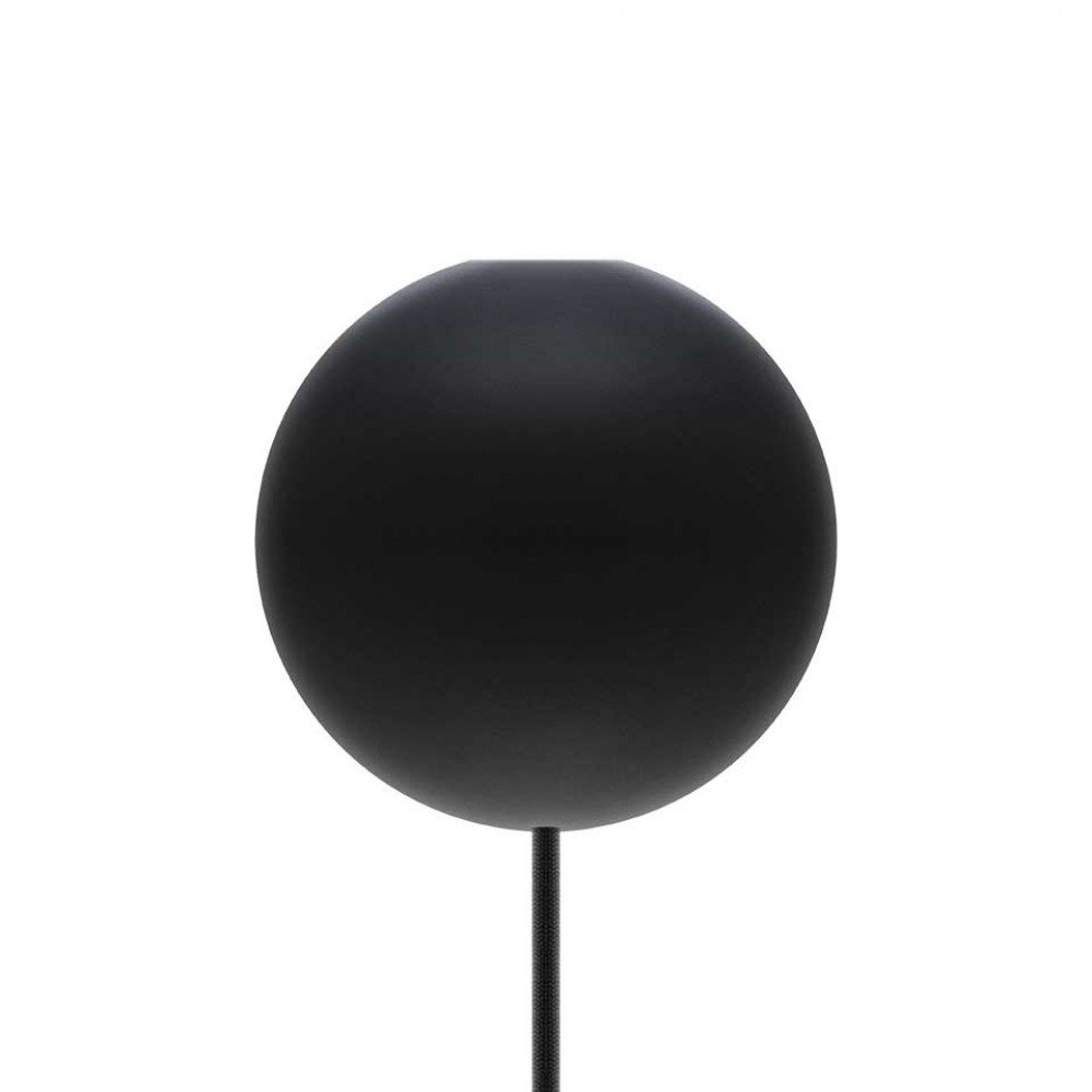 Ροζέτα Σιλικόνης Μαύρη Στρογγυλή Cannonball by UMAGE