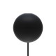 Ροζέτα Σιλικόνης Μαύρη Στρογγυλή Cannonball by UMAGE