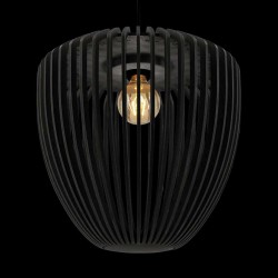 Καπέλο Φωτιστικών Από Ξύλο - Μαύρο Δρυς - Clava Wood by UMAGE