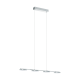 LED Pendant Light With Round Frames - 4x 4.5W CARTAMA Eglo LED Pendant Light With Round Frames - 4x 4.5W CARTAMA Eglo