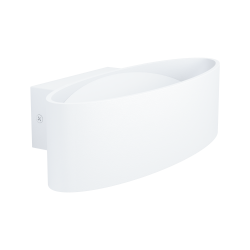 LED Απλίκα Μεταλλική Σε Λευκό Χρώμα 10W 1100lm MACCACARI Eglo
