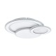 LED Φωτιστικό Οροφής - Τοίχου Σε Χρώμιο - Λευκό Στρογγυλή CCT MENTALURGIA - Eglo