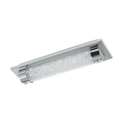 LED Φωτιστικό Τοίχου Μπάνιου Με Κρύσταλλα 35cm 8W IP44 TOLORICO Eglo