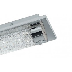 LED Φωτιστικό Τοίχου Μπάνιου Με Κρύσταλλα 35cm 8W IP44 TOLORICO Eglo