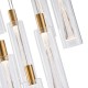 ΚΡΕΜΑΣΤΟ ΦΩΤΙΣΤΙΚΟ 9 ΦΩΤΟ ΓΥΑΛΙ 60W 3000K 7200lm Φ300mm ARTE ILLUMINA VIAL