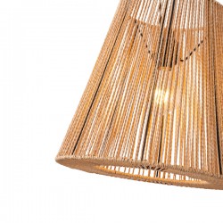 ΦΩΤΙΣΤΙΚΟ ΚΑΦΕ ΡΑΤΤΑΝ 1XE27 MAX 15W 380X1350mm ARTE ILLUMINA VENTO