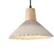 ΦΩΤΙΣΤΙΚΟ ΚΡΕΜΑΣΤΟ ΓΥΨΙΝΟ ΧΑΚΙ 1XE27 MAX 15W 250X250X180mm ARTE ILLUMINA GESSO