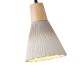 ΦΩΤΙΣΤΙΚΟ ΚΡΕΜΑΣΤΟ ΓΥΨΙΝΟ ΧΑΚΙ 1XE27 MAX 15W 160X160X220mm ARTE ILLUMINA GESSO