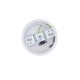 ΦΩΤΙΣΤΙΚΟ ΚΡΕΜΑΣΤΟ ΓΥΨΙΝΟ ΛΕΥΚΟ 1XE27 Max 15W 350X350X130mm ARTE ILLUMINA CALCO