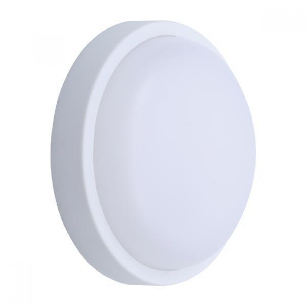 Φωτιστικό Τοίχου Στρογγυλό LED Ουδέτερο Λευκό 18W Φ200X55 IP54 PLUS - Eurolamp