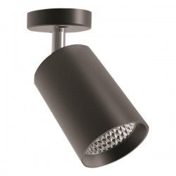 Φωτιστικό Κινητό Οροφής Κύλινδρος LED 10W 4000K Μαύρο ή Λευκό PLUS - Eurolamp