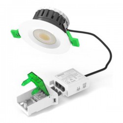 ΦΩΤΙΣΤΙΚΟ ΧΩΝΕΥΤΟ LED Φ90 5/8W CCT ΛΕΥΚΟ PLUS EUROLAMP