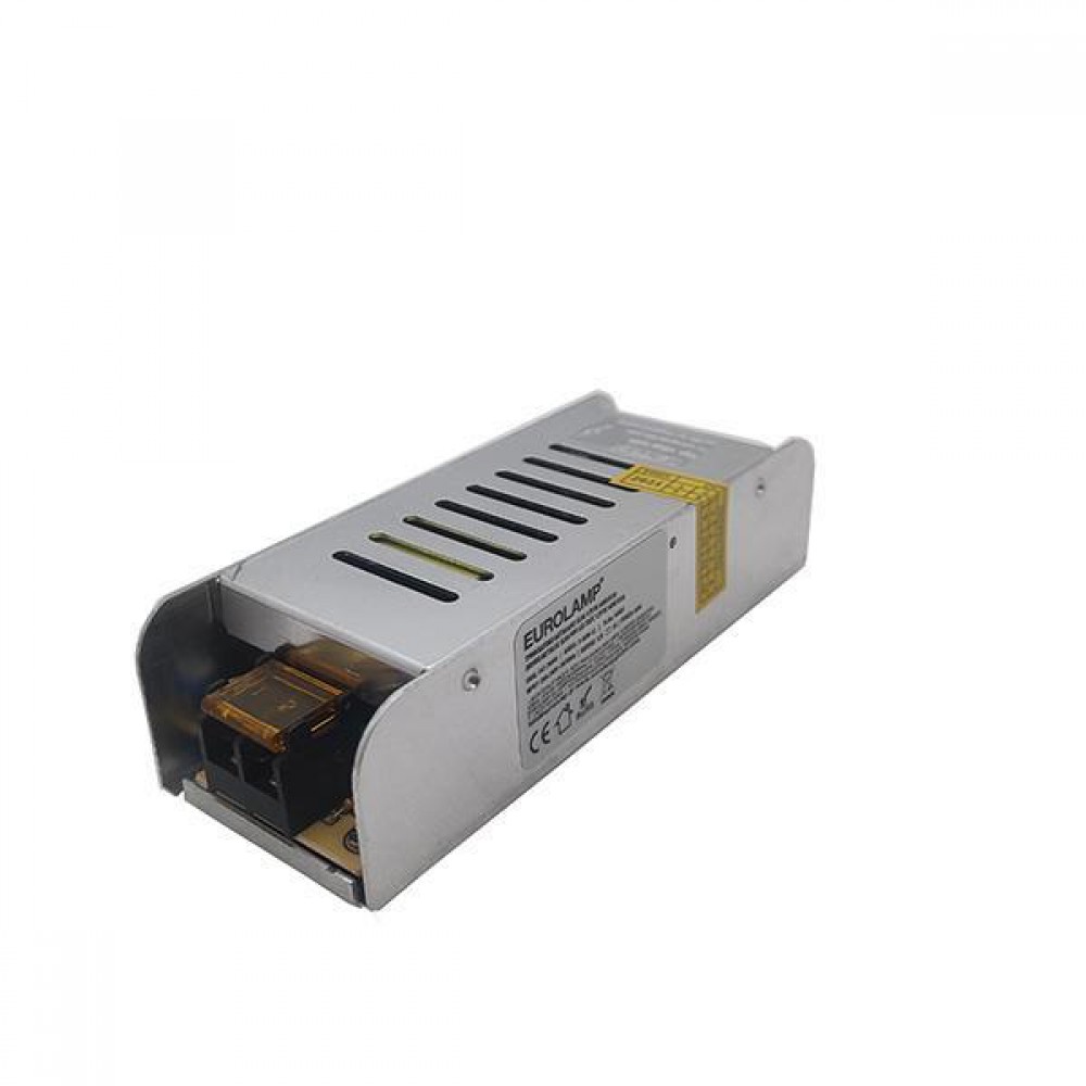 ΤΡΟΦΟΔΟΤΙΚΟ ΜΕΤΑΛΛΙΚΟ SLIM 12V DC 60W IP20 EUROLAMP