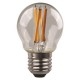 ΛΑΜΠΑ LED ΣΦΑΙΡΙΚΗ CROSSED FILAMENT 4.2W E27 220-240V Θερμό Λευκό 3000K Eurolamp ΛΑΜΠΑ LED ΣΦΑΙΡΙΚΗ CROSSED FILAMENT 4.2W E27 220-240V Θερμό Λευκό 3000K Eurolamp