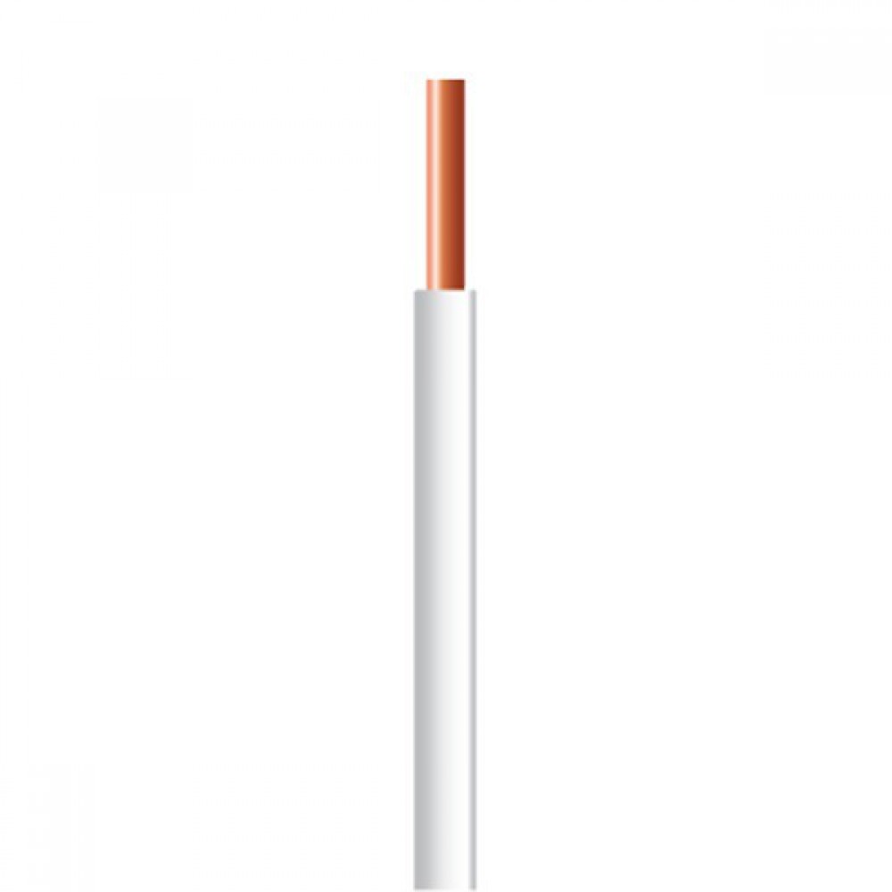 ΚΑΛΩΔΙΟ NYA ΗΟ7V-U 1Χ1,5mm2 ΛΕΥΚΟ EUROLAMP