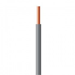 ΚΑΛΩΔΙΟ NYA ΗΟ7V-R 1Χ6mm² ΓΚΡΙ (100m/roll) EUROLAMP