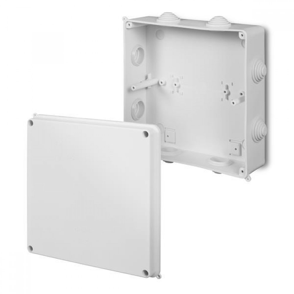 ΜΠΟΥΑΤ ΕΞΩΤΕΡΙΚΟ 158X118X94 ΜΕ ΜΕΤΑΛΛΙΚΗ ΒΙΔΑ IP55 ΓΚΡΙ EUROLAMP