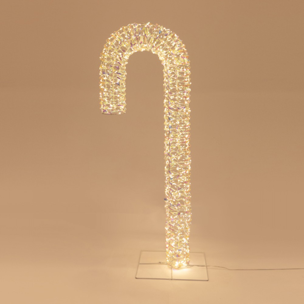 ΦΩΤΙΖΟΜΕΝΟ ΜΠΑΣΤΟΥΝΙ ΙΡΙΔΙΖΟΝ 100cm, 960 LED, 24V ΜΕΤΑΣΧΗΜΑΤΙΣΤΗ, TIMER , ΑΣΗΜΙ ΧΑΛΚΙΝΟ ΚΑΛΩΔΙΟ, ΘΕΡΜΟ ΛΕΥΚΟ LED, ΠΡΟΕΚΤΑΣΗ ΠΑΡΟΧΗΣ 5m, IP44