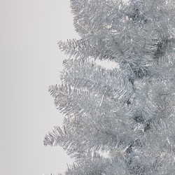 ΔΕΝΤΡΟ ΑΣΗΜΙ, SUPER SLIM, 210cm - Magic Christmas