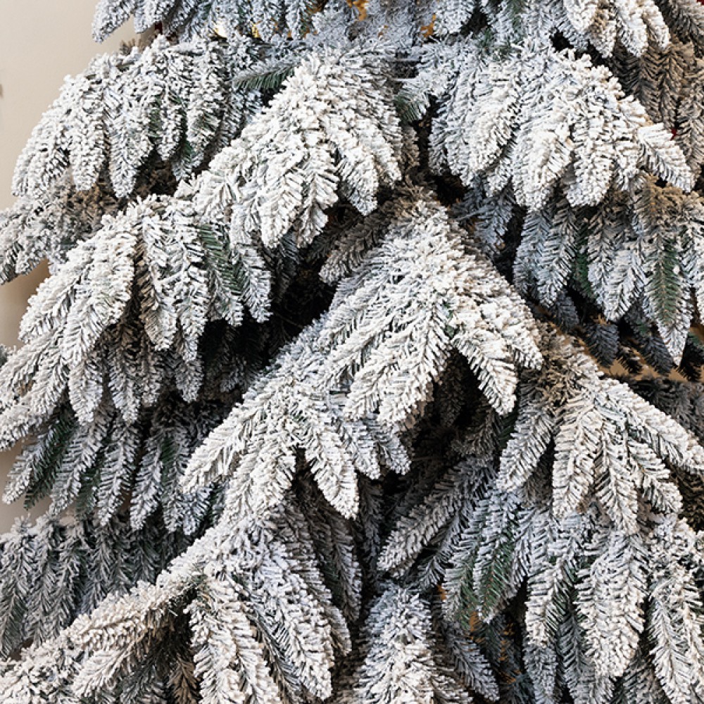 ΔΕΝΤΡΟ ΕΛΑΤΟ ΧΙΟΝΙΣΜΕΝΟ, ΔΙΑΣ, ΜΕ ΛΑΜΠΑΚΙΑ, 360cm - Magic Christmas