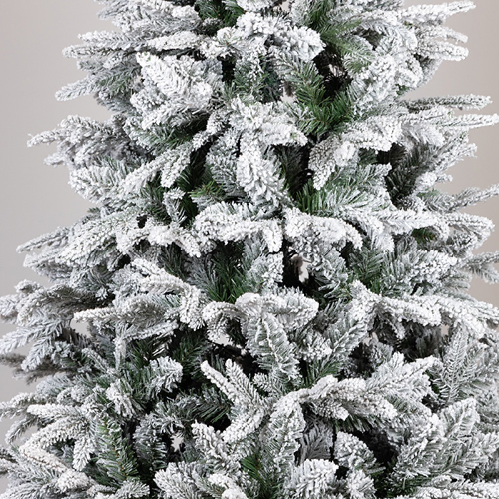 ΔΕΝΤΡΟ ΕΛΑΤΟ, MIXED PVC ΜΕ ΠΛΑΣΤΙΚΟ, ΧΙΟΝΙΣΜΕΝΟ, ΘΑΛΕΙΑ, 210cm - Magic Christmas