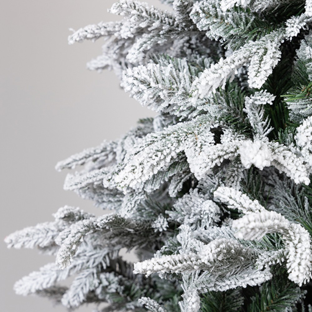 ΔΕΝΤΡΟ ΕΛΑΤΟ, MIXED PVC ΜΕ ΠΛΑΣΤΙΚΟ, ΧΙΟΝΙΣΜΕΝΟ, ΘΑΛΕΙΑ, 210cm - Magic Christmas
