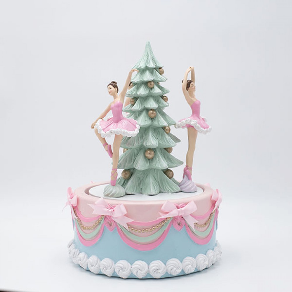 ΤΟΥΡΤΑ ΠΟΛΥΡΕΖΙΝ, ΜΟΥΣΙΚΟ ΚΟΥΤΙ, 22.7x22.7x31.7cm