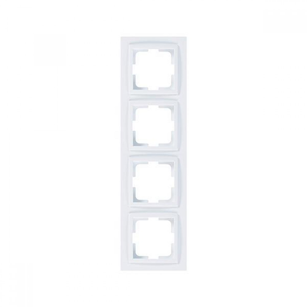 ΠΛΑΙΣΙΟ 4 ΘΕΣΕΩΝ ΛΕΥΚΟ EUROLAMP