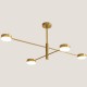 ΦΩΤΙΣΤΙΚΟ ΚΡΕΜΑΣΤΟ 4ΦΩΤΟ LED 48W 100X65X10 ΧΡΥΣΟ - EUROLAMP