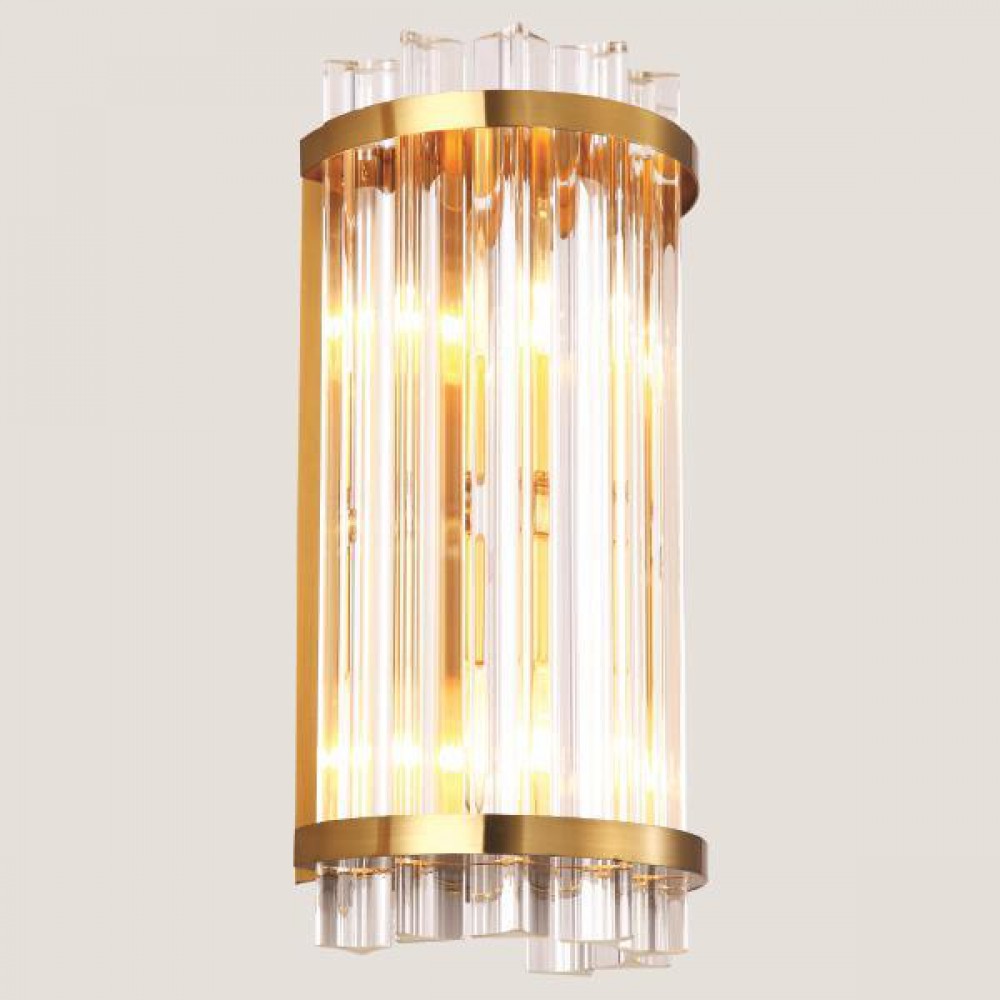 ΑΠΛΙΚΑ ΤΟΙΧΟΥ 2XΕ14 16X36 ΧΡΥΣΟ - EUROLAMP ΑΠΛΙΚΑ ΤΟΙΧΟΥ 2XΕ14 16X36 ΧΡΥΣΟ - EUROLAMP