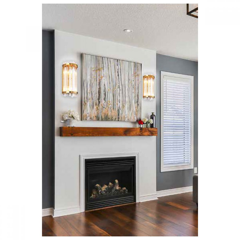 ΑΠΛΙΚΑ ΤΟΙΧΟΥ 2XΕ14 16X36 ΧΡΥΣΟ - EUROLAMP ΑΠΛΙΚΑ ΤΟΙΧΟΥ 2XΕ14 16X36 ΧΡΥΣΟ - EUROLAMP