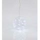 Ακρυλική Μπάλα, 30 Λευκά LED, Με Μετασχηματιστής, 20CM, IP44 - Magic Christmas