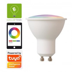 Λάμπα LED SMART WIFI GU10 6W RGBW 220-240V TUYA - Eurolamp