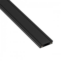 ΜΑΓΝΗΤΙΚΗ ΡΑΓΑ ULTRA SLIM 2m ΜΑΥΡΗ EUROLAMP